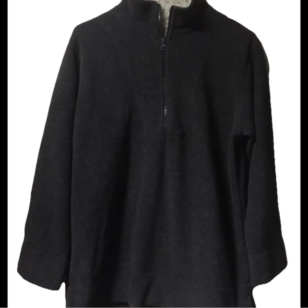 Vintage ~ SJB Sport ~ Men’s ~ Sweatshirt ~ Medium ~ Fleece ~Sherpa Lining ~Black